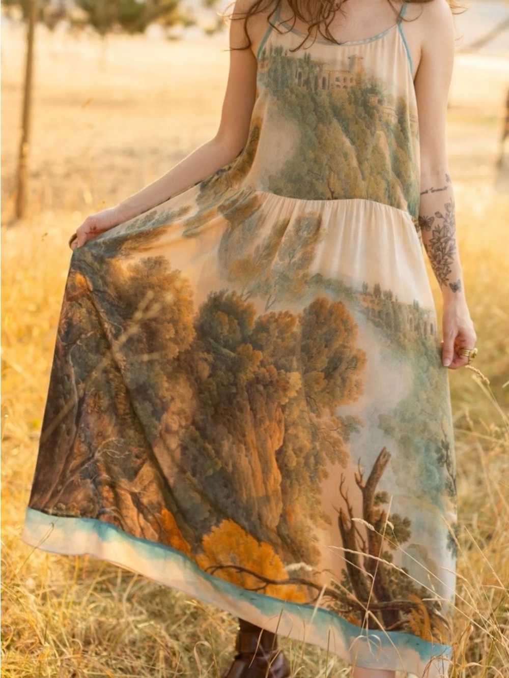 Market Of Stars Awakening Slip Dress S/M - Picture 6 of 6